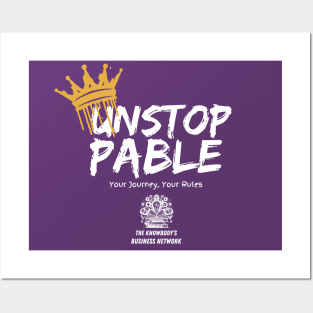 Unstoppable Your Journey, Your Rules Posters and Art